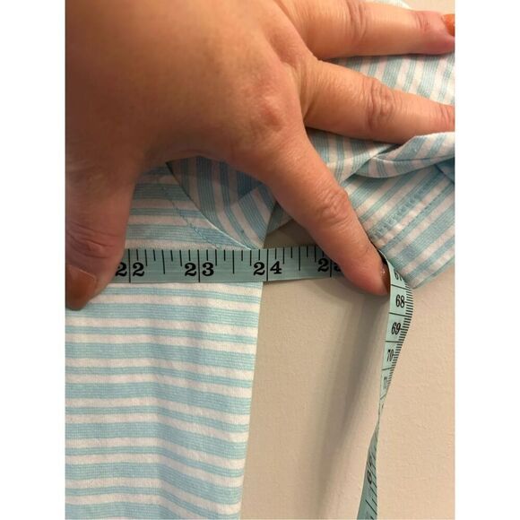 Peter Millar Men's Polo Shirt Golf Club Embroidery size L Stretch - Picture 6 of 8